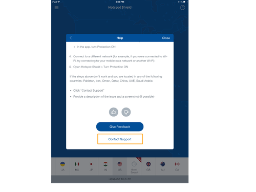 hotspot-shield-ios-troubleshooting-contact-support